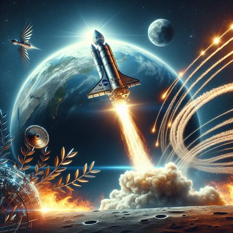 Banner for NASA's Artemis Missions: A New Era of Space Exploration Takes Flight!