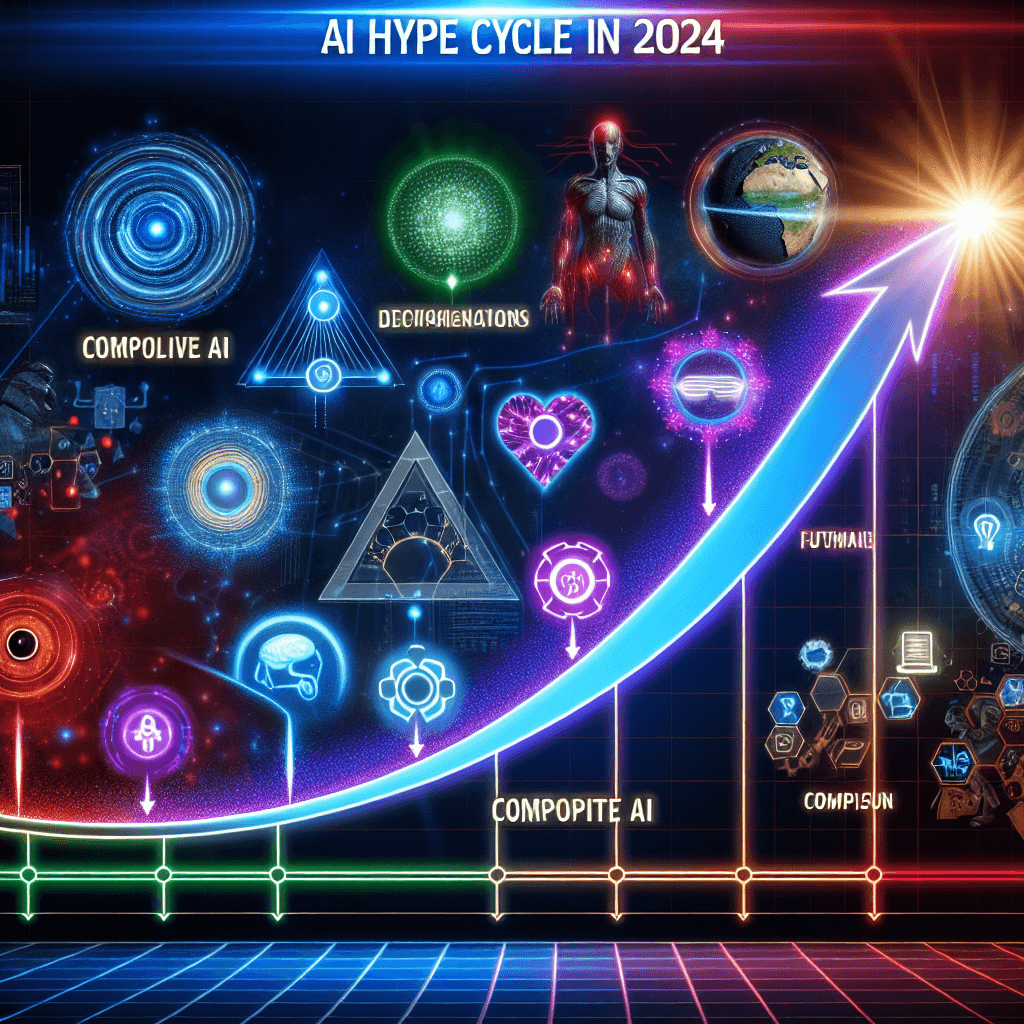 Banner for Gartner's 2024 AI Hype Cycle Turns Heads Towards Composite AI