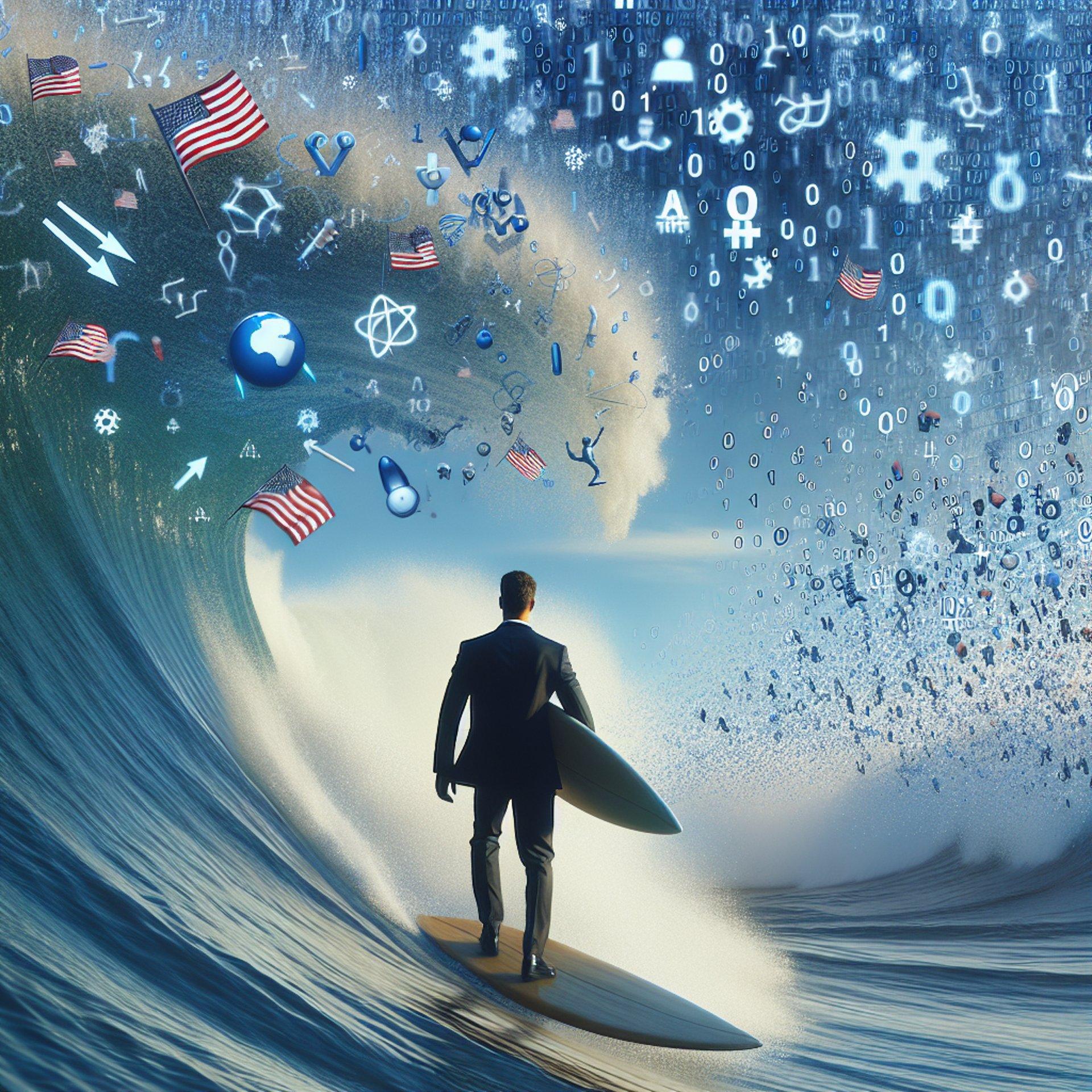 Banner for Elon Musk Diverts from Politics to Navigate the AI Tsunami
