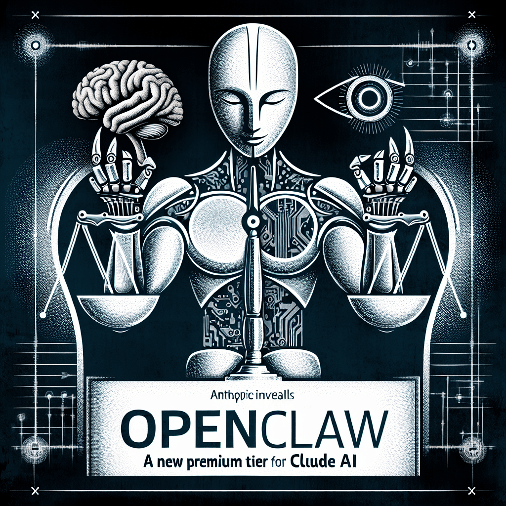 Anthropic Unveils OpenClaw: A New Premium Tier for Claude AI