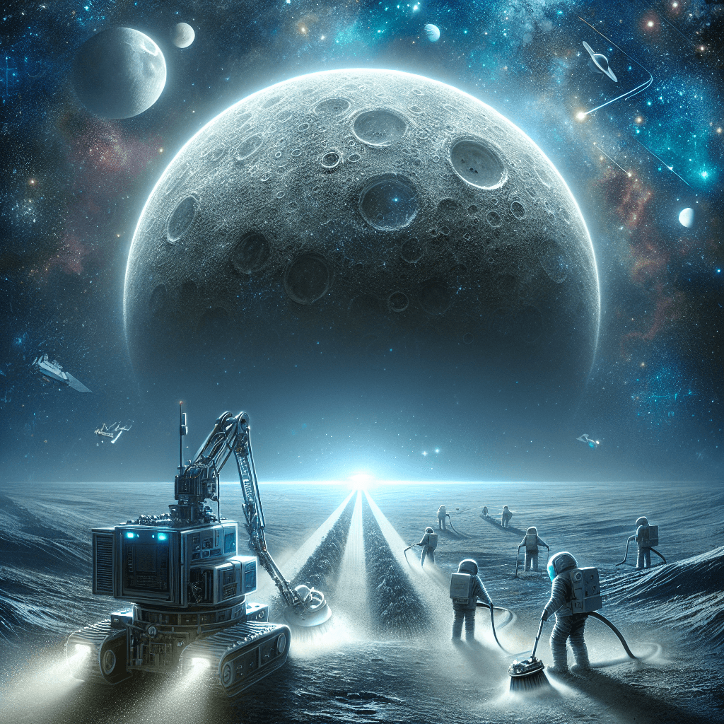 Banner for NASA's Dust-Busting Tech Clears the Way for Lunar Exploration