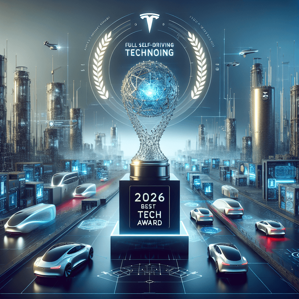 Tesla FSD v14 Bags 2026 Best Tech Award, Surges Ahead in ADAS Race!