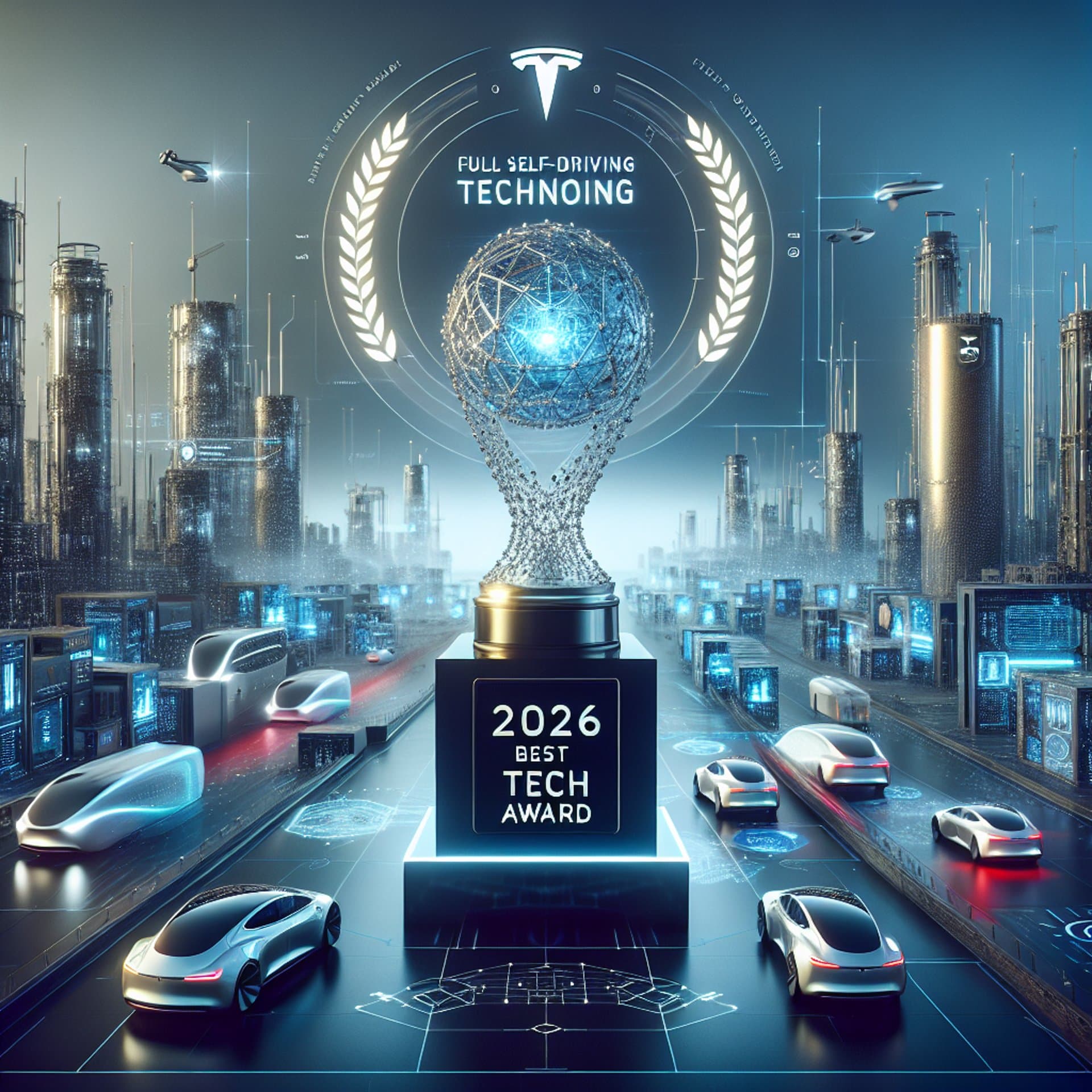 Tesla FSD v14 Bags 2026 Best Tech Award, Surges Ahead in ADAS Race!