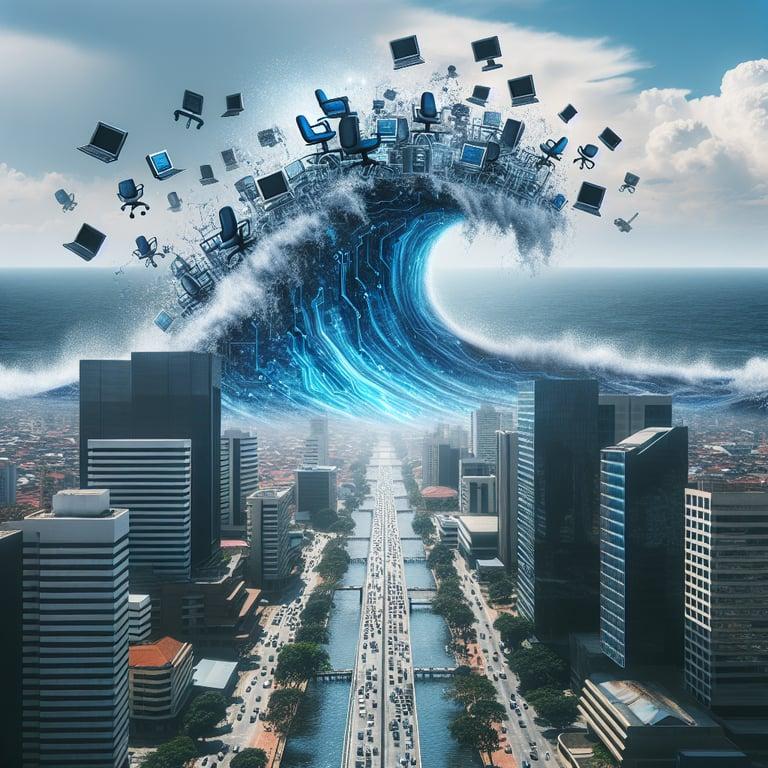 Banner for India's IT Sector Faces AI Wave: Massive Layoffs Signal Industry Shift