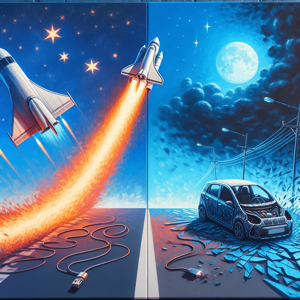 Banner for SpaceX Surges, Tesla Stalls: A Tale of Two Valuations