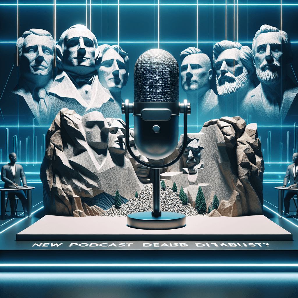 Banner for "Rushmore" Debuts on Musk’s Platform X: A Star-Studded Podcast by Ari Emanuel and Ben Persky!