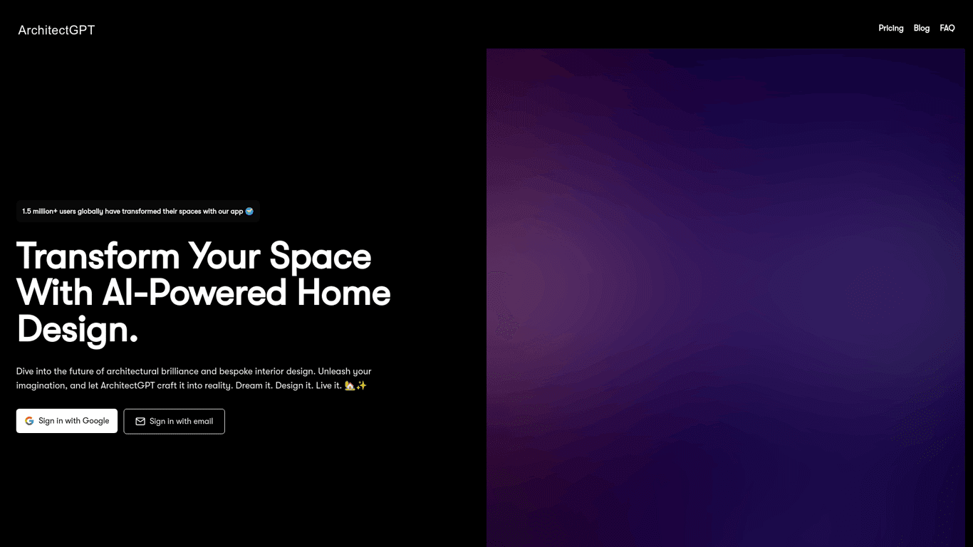 ArchitectGPT screenshot
