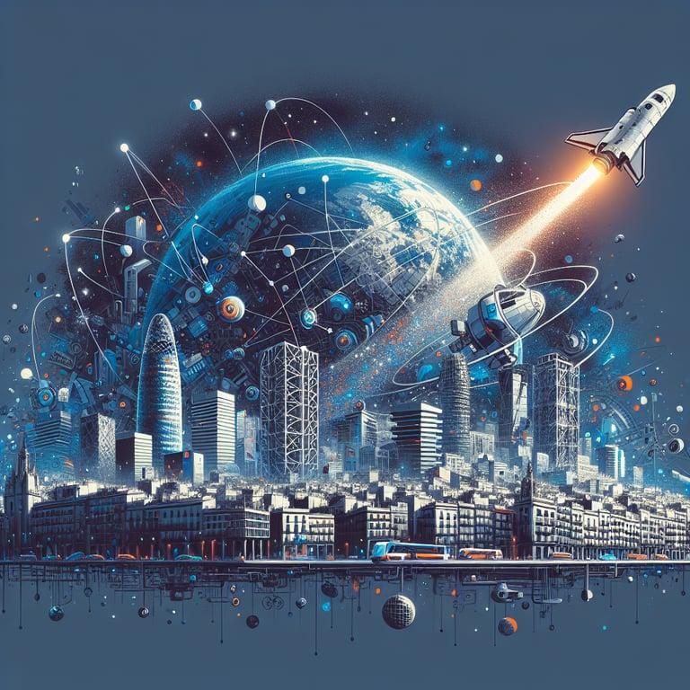 Banner for NASA SpaceAPPS Challenge 2025: Innovate for the Future in Barcelona!