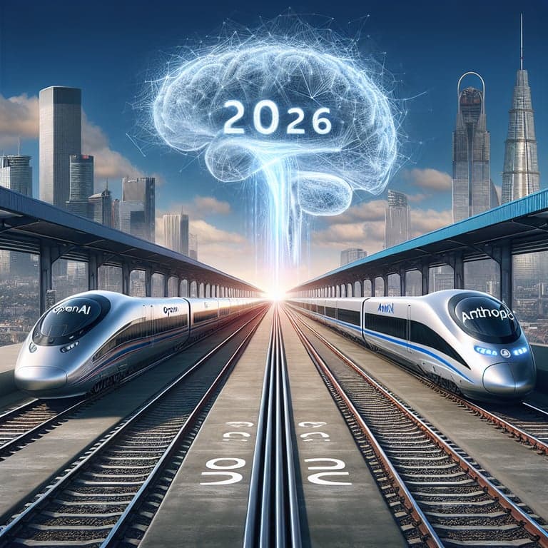 Banner for OpenAI & Anthropic: The New AI Powerhouses Racing Towards 2026