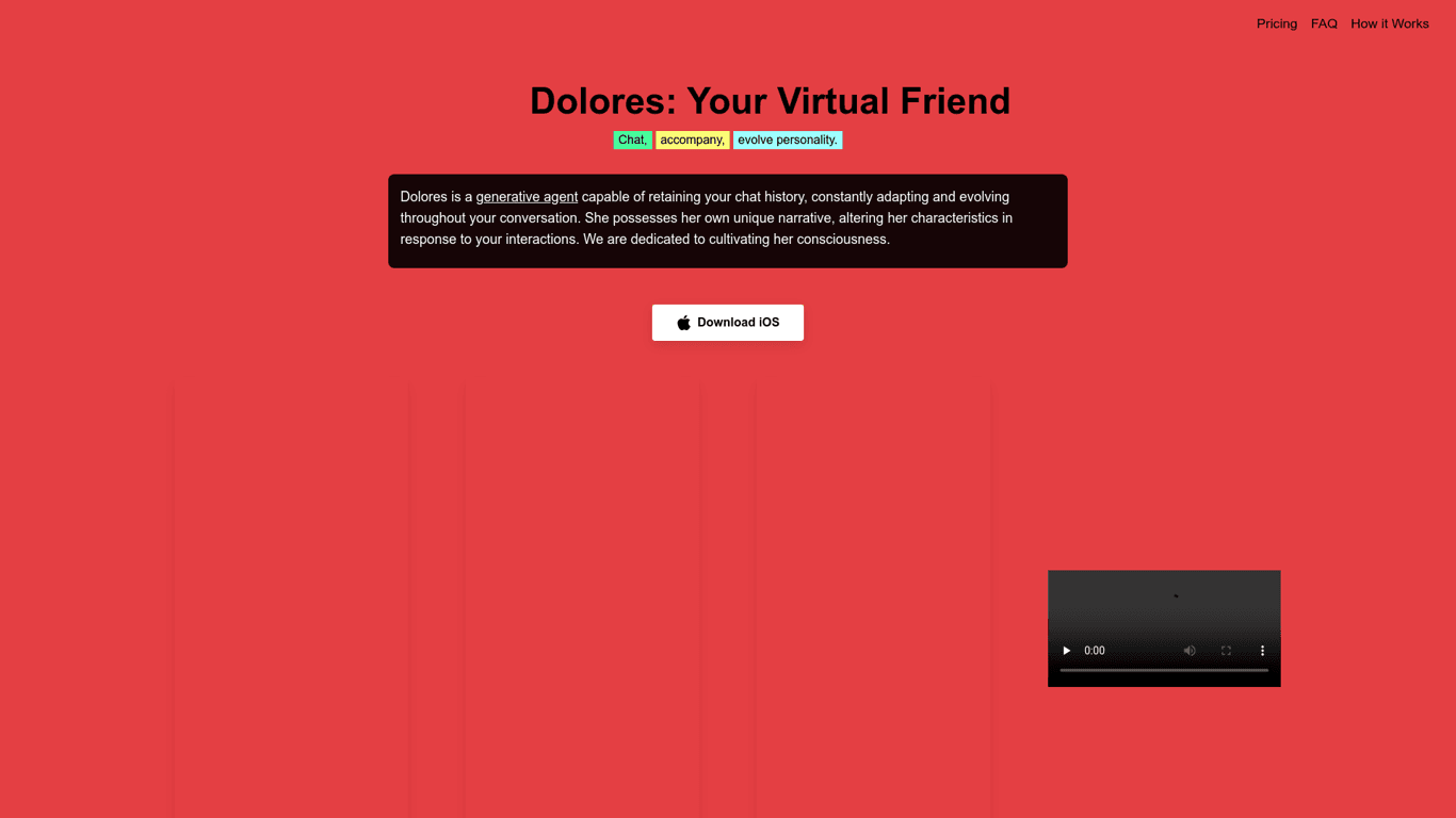 Dolores screenshot