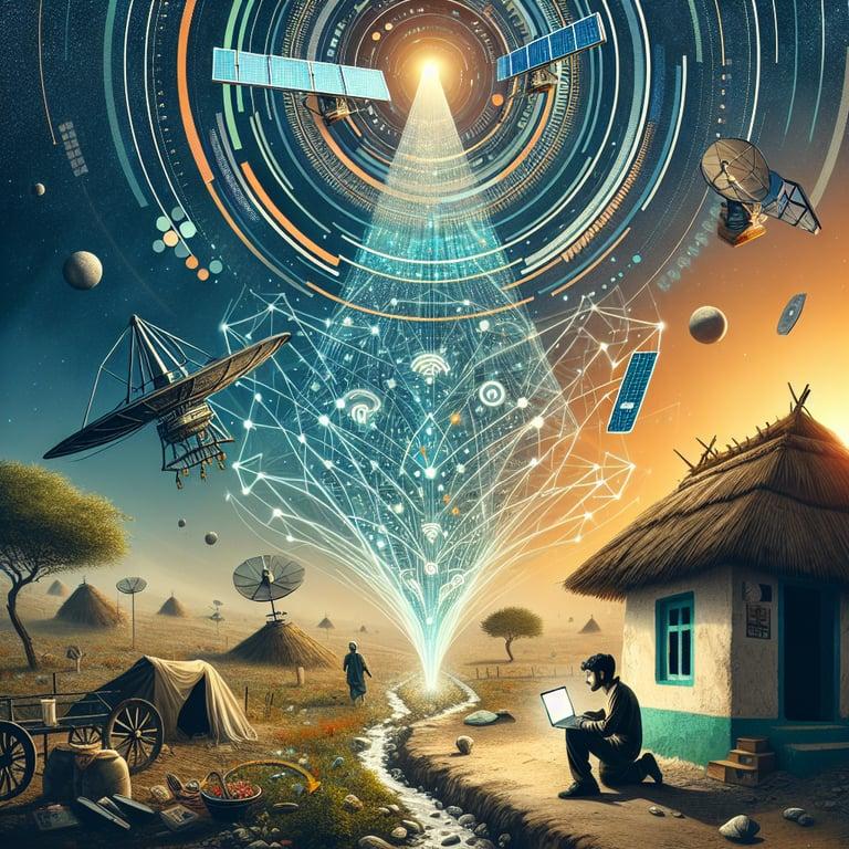 Banner for Starlink's Stellar Launch: High-Speed Internet Set to Revolutionize India's Remote Areas