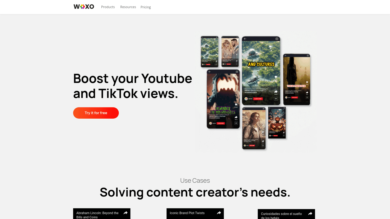 WOXO screenshot