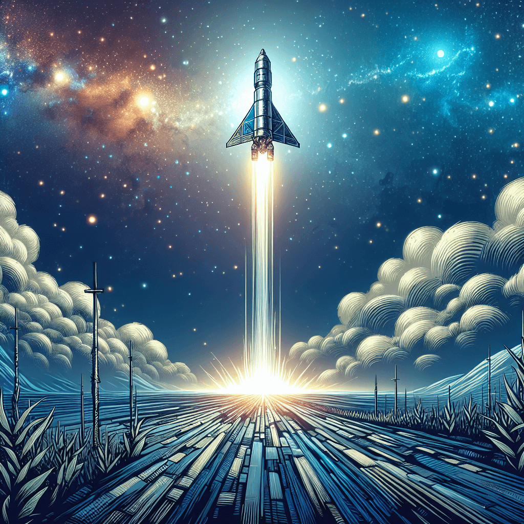 Banner for SpaceX's Starship Soars to New Heights Amidst Ground Challenges!
