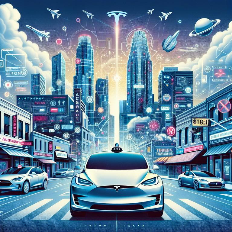 Banner for Tesla Obtains Texas Permit for Robotaxi: Autonomous Ride-Hailing Revolution on the Horizon!