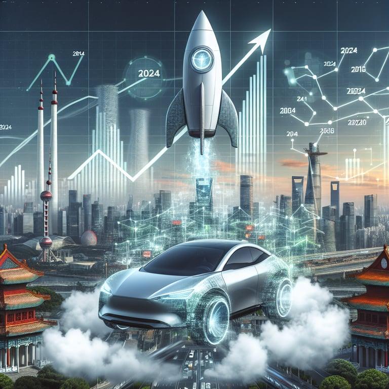 Banner for Tesla's China Sales Skyrocket to New Heights in 2024