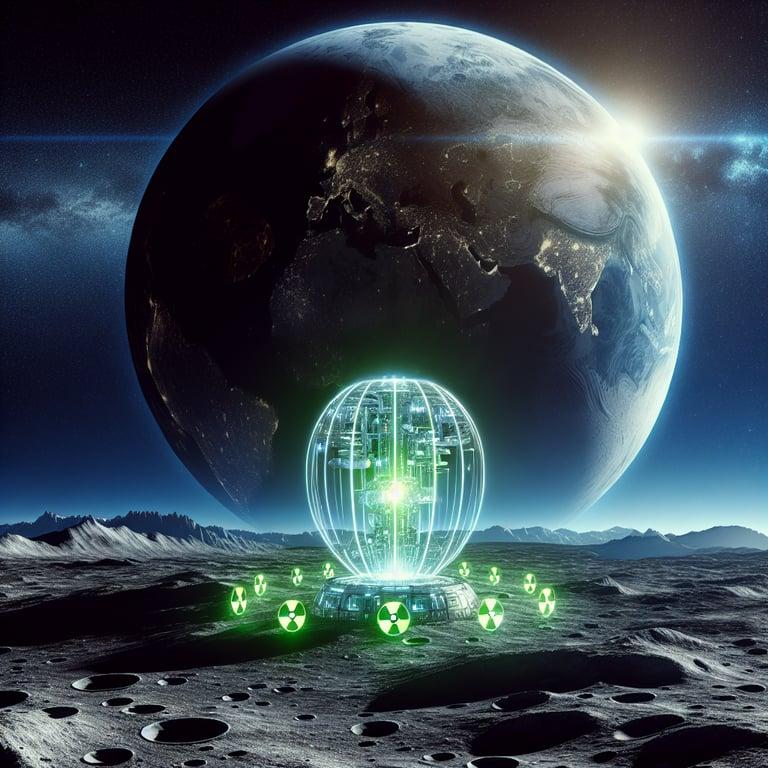 Banner for NASA Eyes the Moon for Out-of-this-World Nuclear Energy!