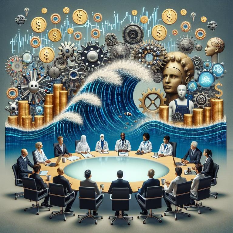 Banner for AI Revolution: Disrupting Economic Ground Rules & Employee Roles