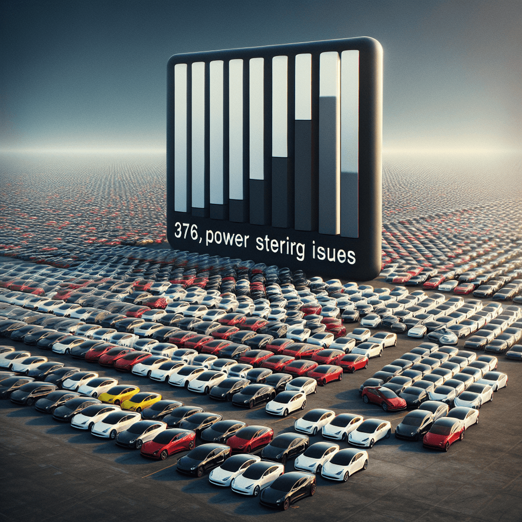 Banner for Tesla's Massive Recall: 376,241 Model 3 and Model Y Vehicles Affected by Power Steering Glitch!