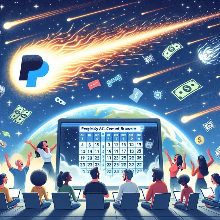 Banner for PayPal and Venmo Users Score Free Year of Perplexity AI's Comet Browser