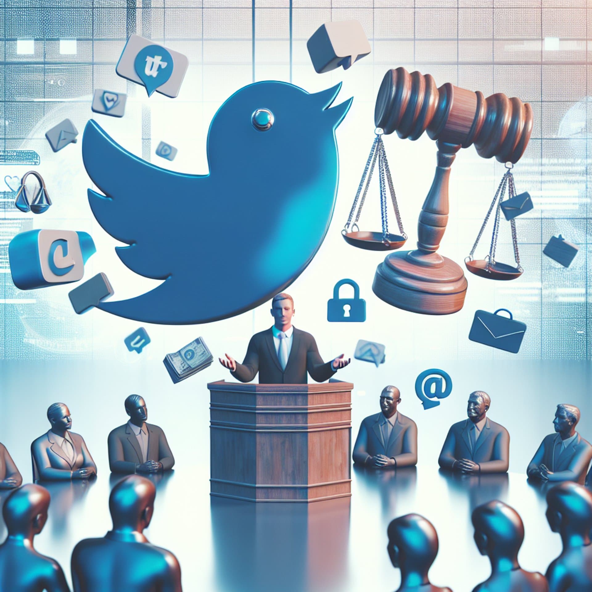 Banner for Elon Musk on Trial for Tweets: The Twitter Acquisition Saga Continues