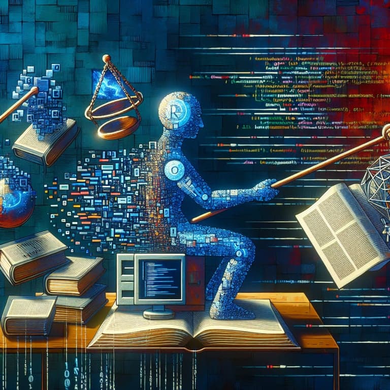 Banner for OpenAI's Legal Tussle with The New York Times: A Game-Changer for AI and Copyright Law