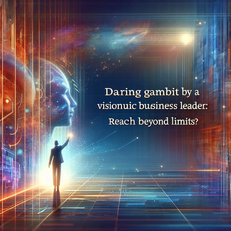 Banner for Elon Musk's Daring Gambit in 2025: Visionary Leadership or Overreach?