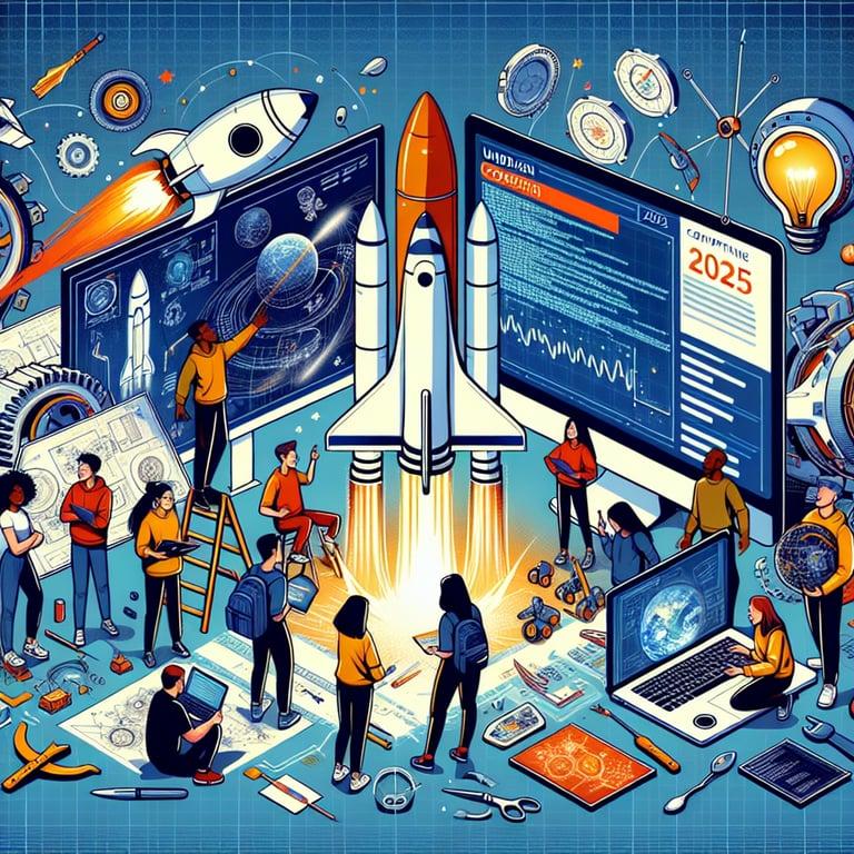 Banner for HPU's Lewa Team Gears Up for NASA's 2025 Student Launch Competition