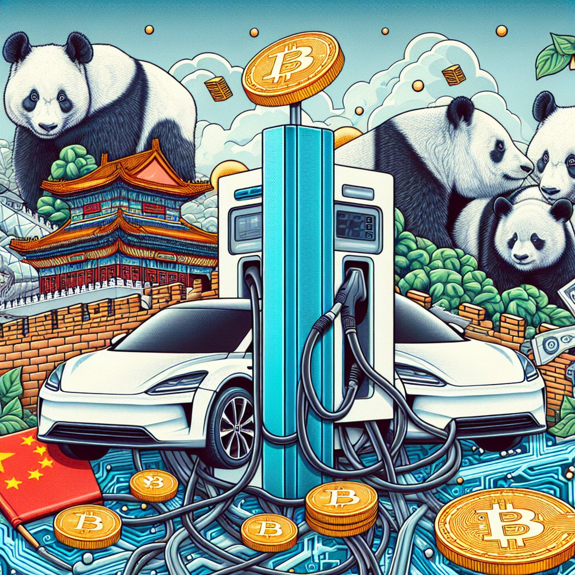 Banner for Elon Musk's Tesla Supercharges China with Crypto Twists