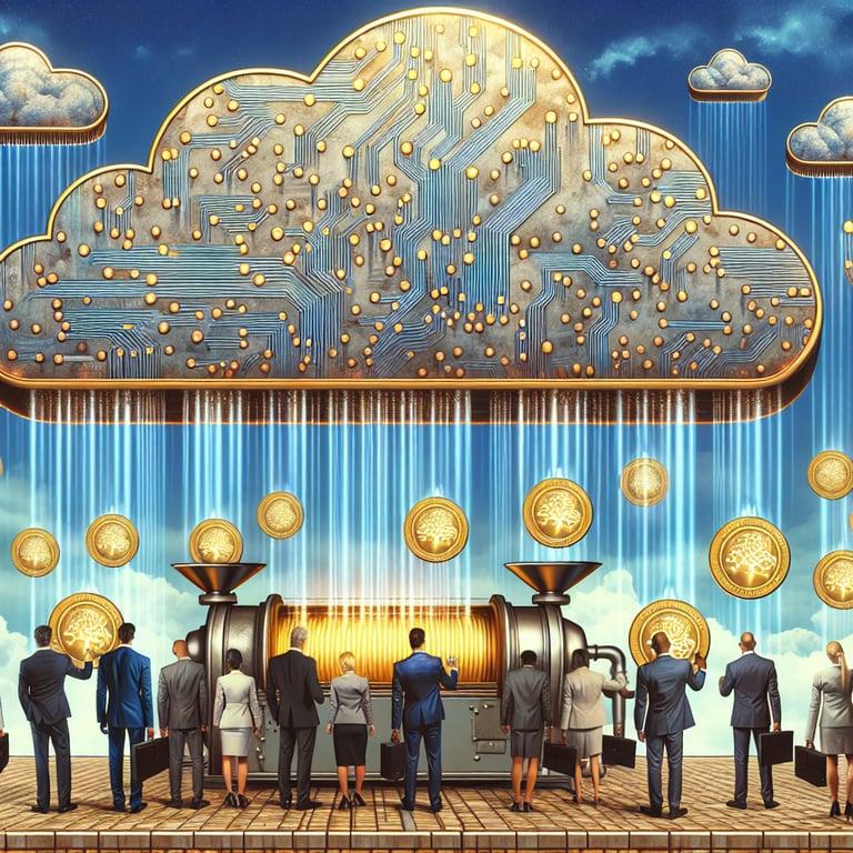 Banner for Big Tech's Billion-Dollar AI Bet: Fueling Cloud Revolution