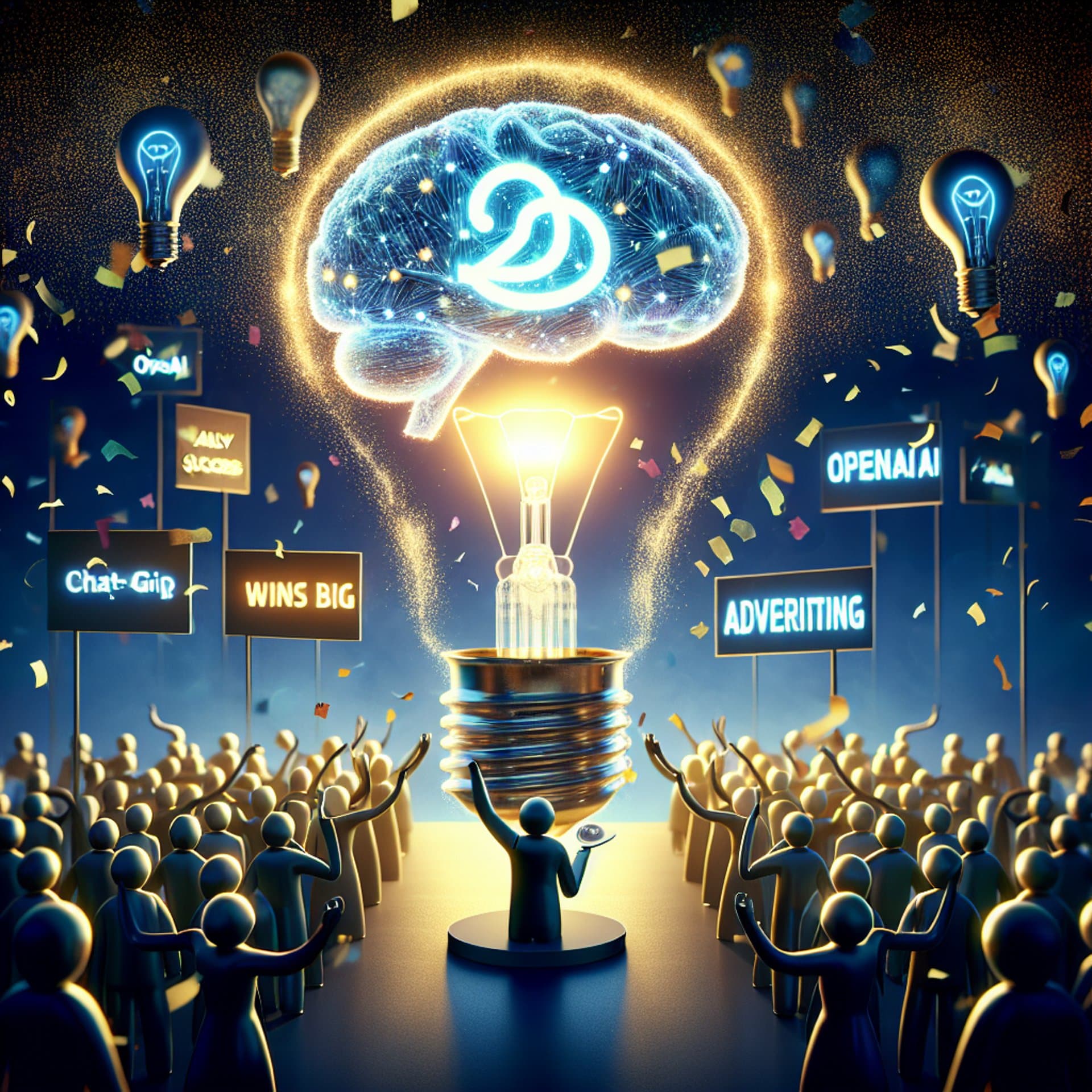 Banner for OpenAI Wins Big with Early Success in ChatGPT Advertising!