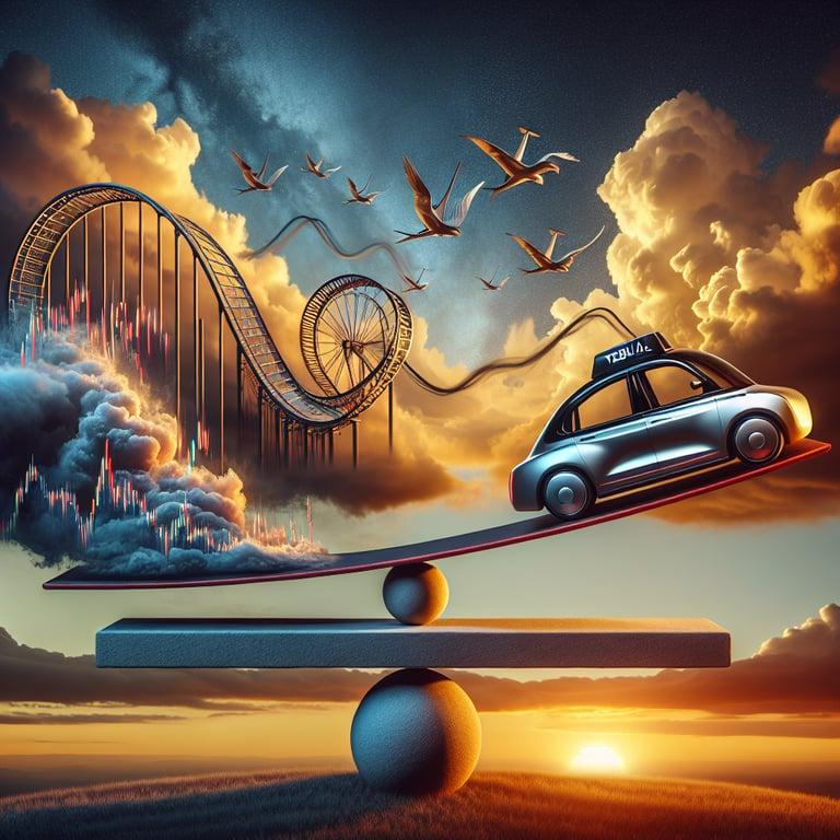 Banner for Tesla's Stock: A Sky-High Gamble as Robotaxi Dreams Hang in the Balance