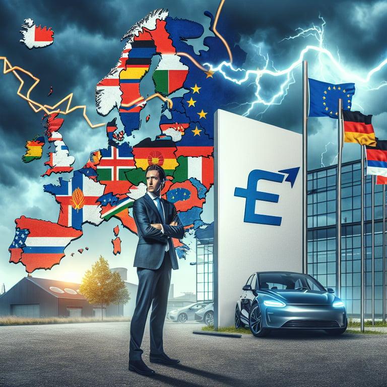 Banner for Elon Musk's Politics Stir Up Trouble for Tesla in Europe
