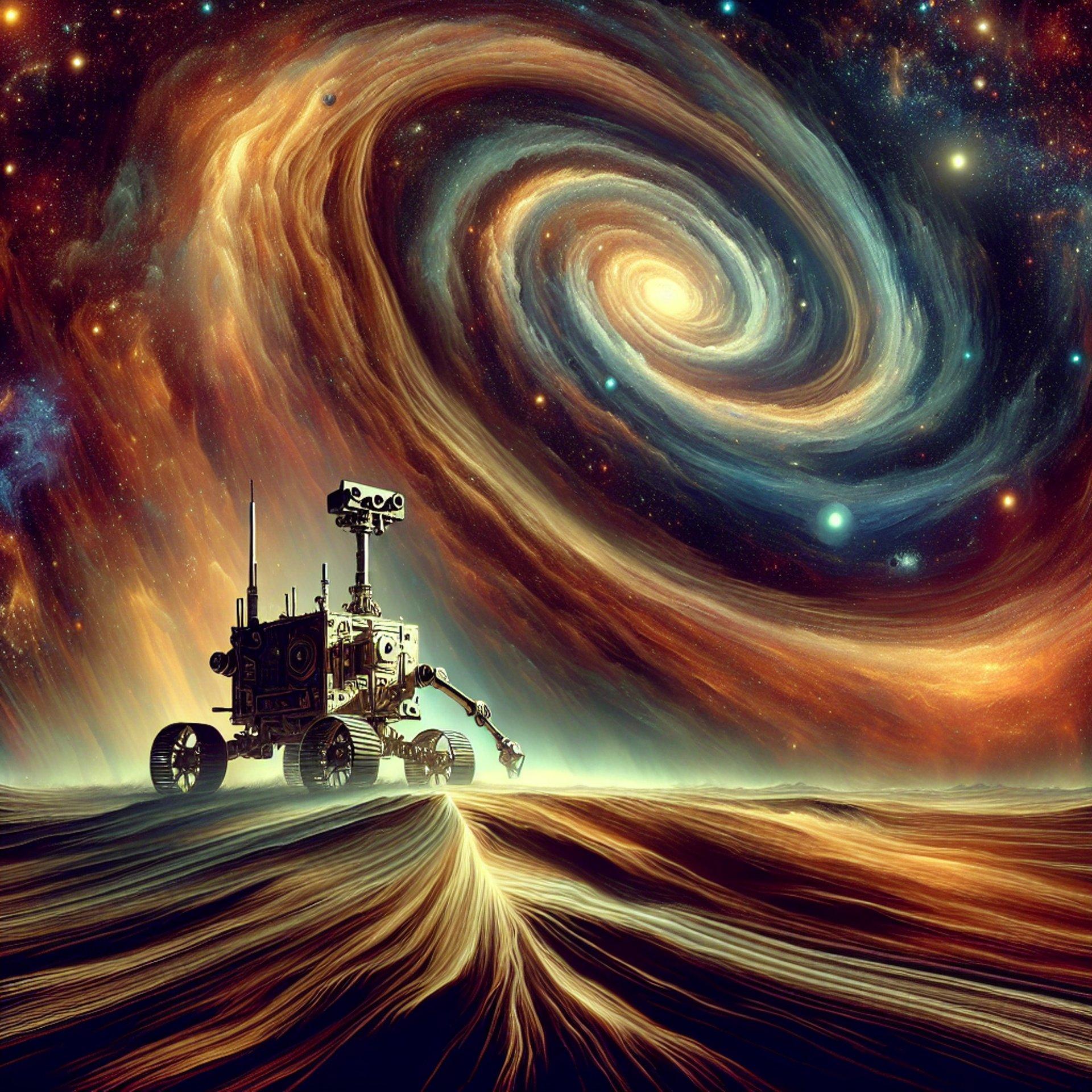 Banner for NASA's Rovers: Captured by Cosmic Quicksand!