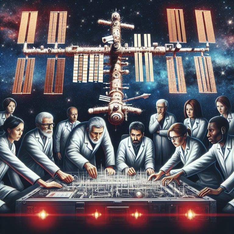 Banner for NASA Safety Panel Signals Alarming Concerns About the Aging ISS
