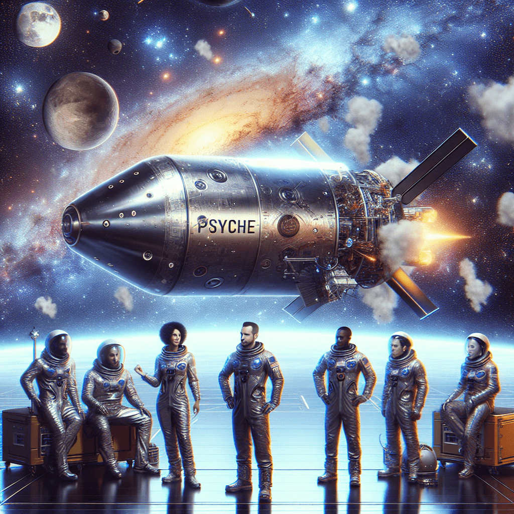 Banner for Psyche Spacecraft's Fuel Hiccup: NASA Engineers on the Case!