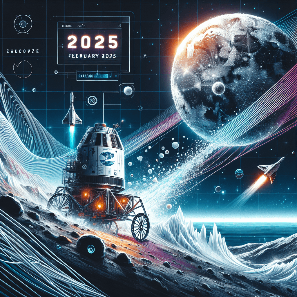 Banner for NASA's Lunar Trailblazer: Revolutionizing Water Discovery on the Moon, Launching February 2025!