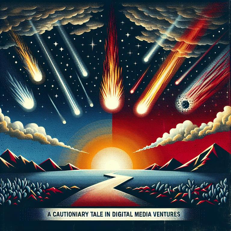 Banner for Moniify's Meteoric Rise and Downfall: A Cautionary Tale in Digital Media Ventures