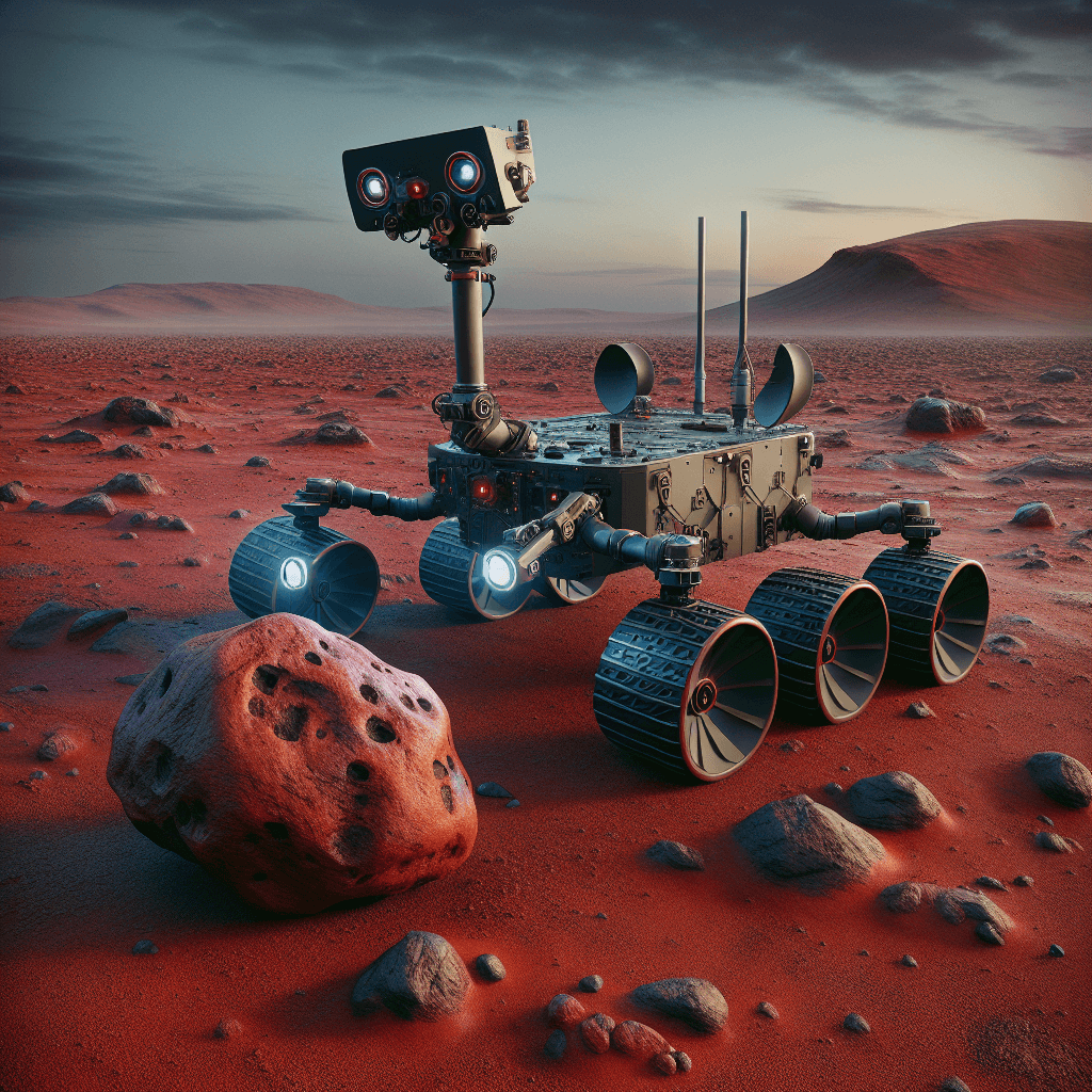 Perseverance Rover Stumbles Upon Mysterious Martian Rock