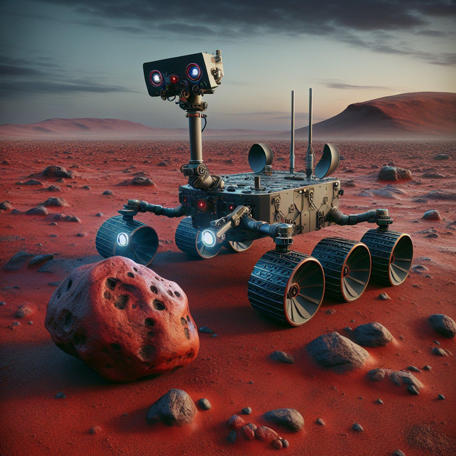 Banner for Perseverance Rover Stumbles Upon Mysterious Martian Rock