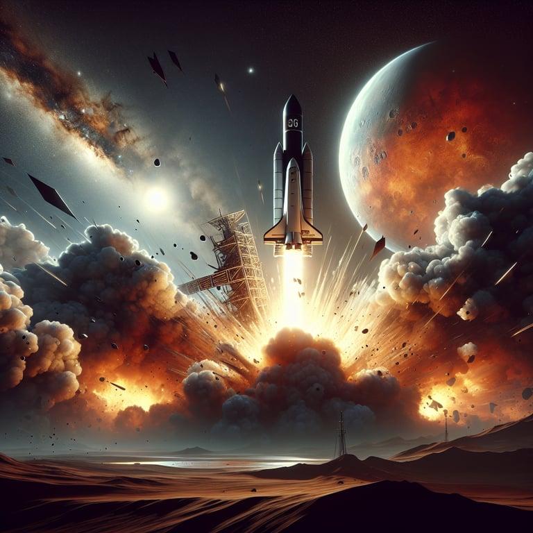 Banner for SpaceX's Starship 36 Blows Up During Test, Mars Aspirations Face Another Hiccup