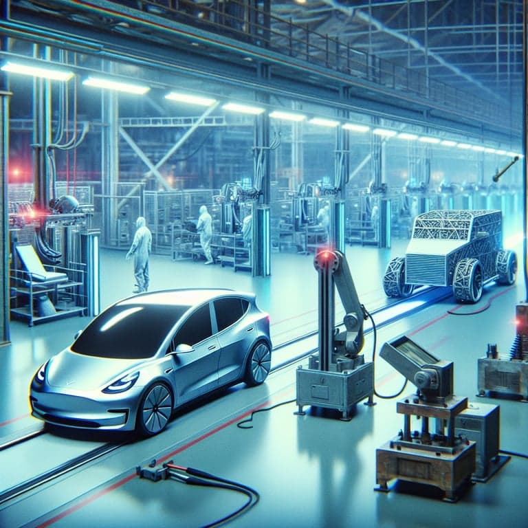 Tesla Hits Pause: Model Y and Cybertruck Production Line Changes