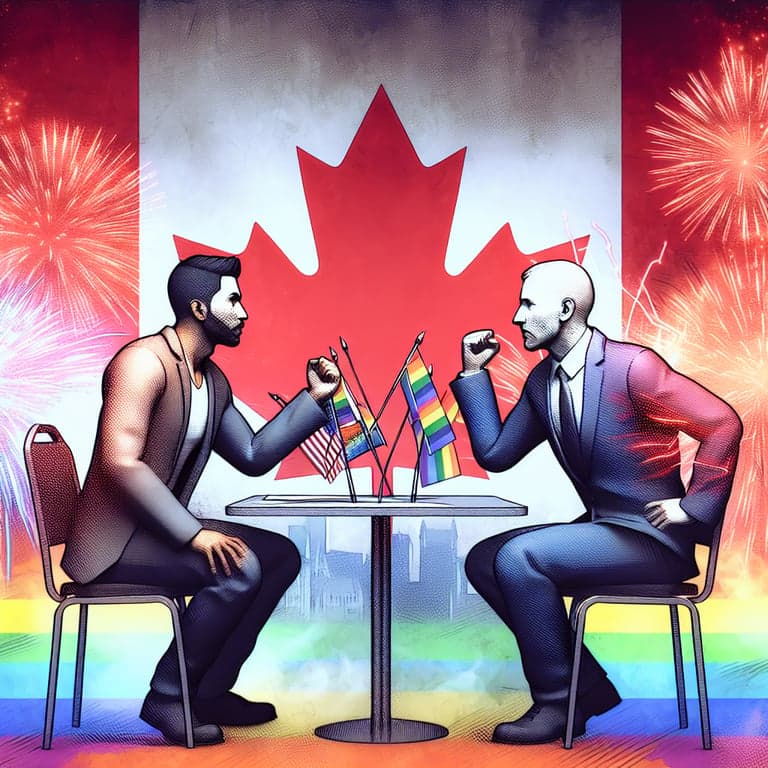 Banner for Chandra Arya and Elon Musk Ignite Explosive Debate Over LGBTQ+ Acronyms in Canada