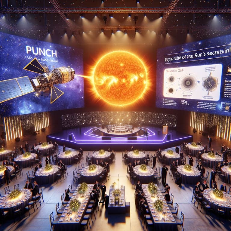NASA's PUNCH Mission: Unveiling the Sun's Secrets in 3D from Cal Poly's Pre-Launch Gala!