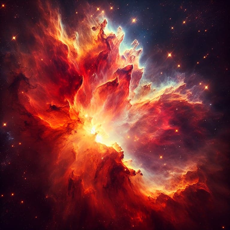 NASA Unveils Mesmerizing Image of the Flame Nebula, Igniting Cosmic Curiosity!