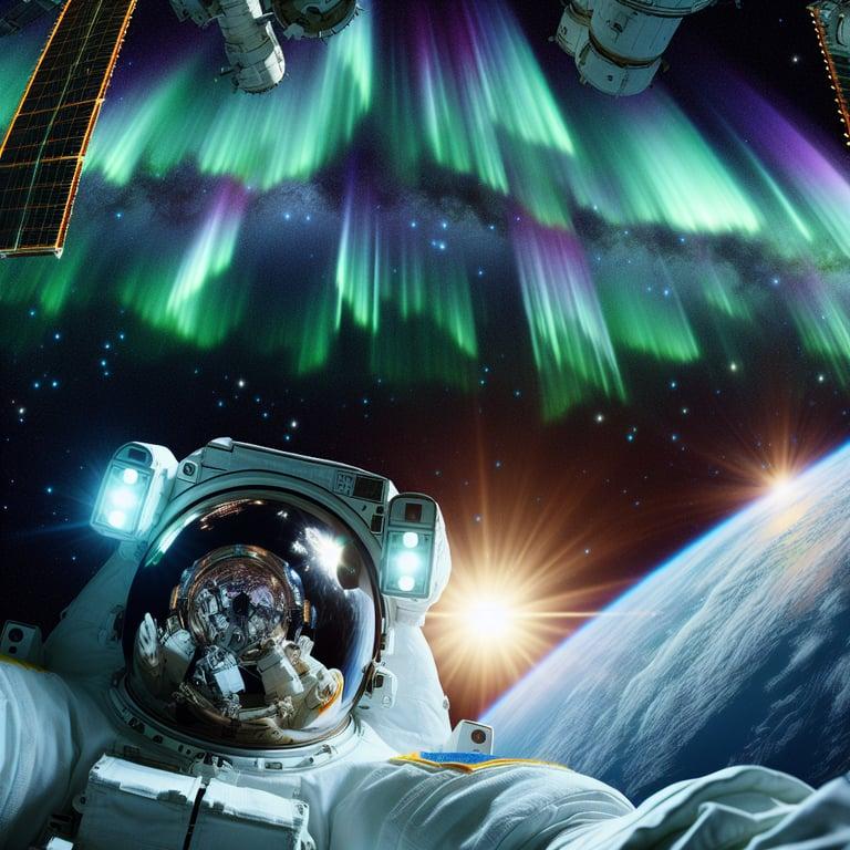 Banner for NASA Astronaut Jonny Kim Captures Stunning Auroras in ISS Time-Lapse