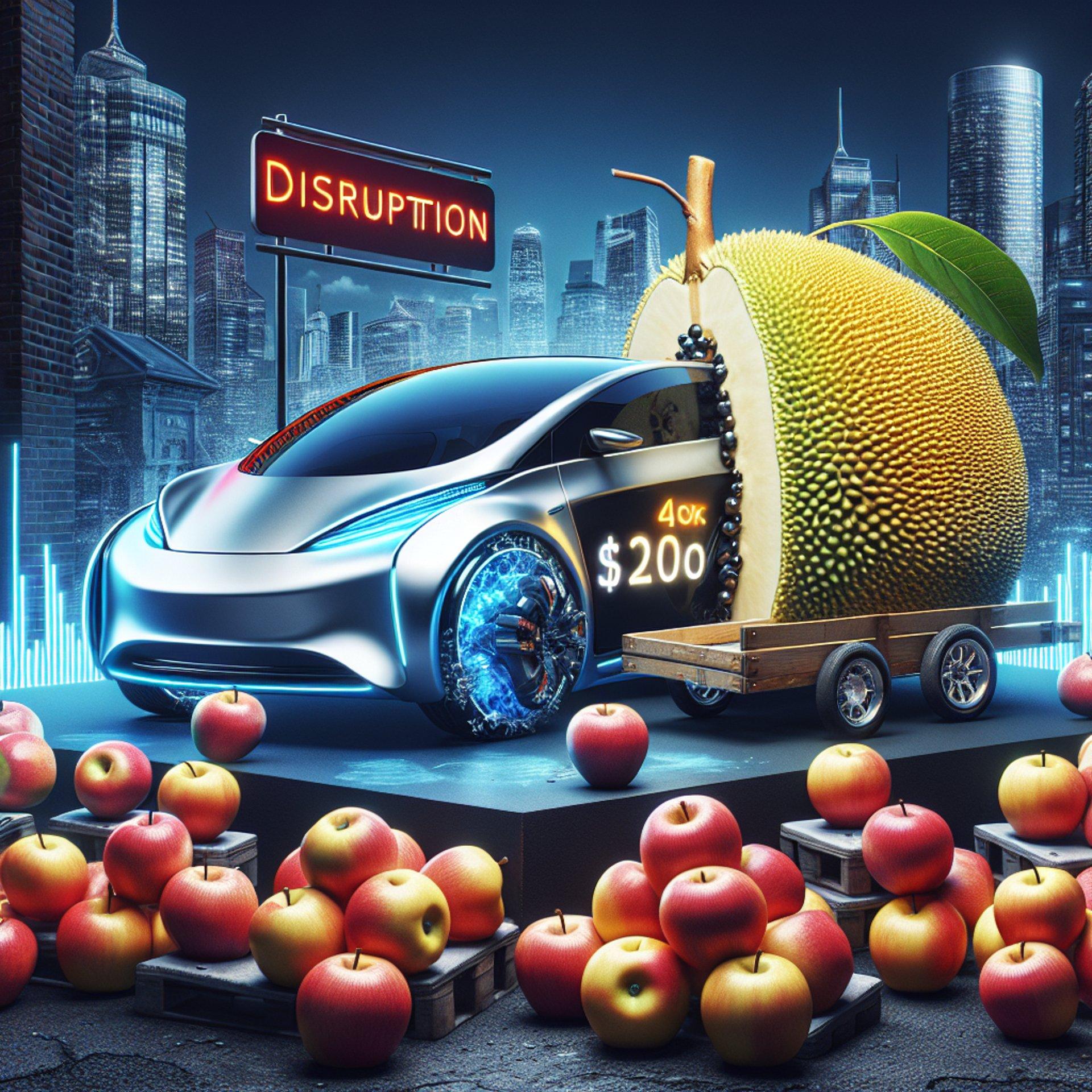 Banner for Tesla's $40K Model Y: A Jackfruit in the Apple Cart of EVs?