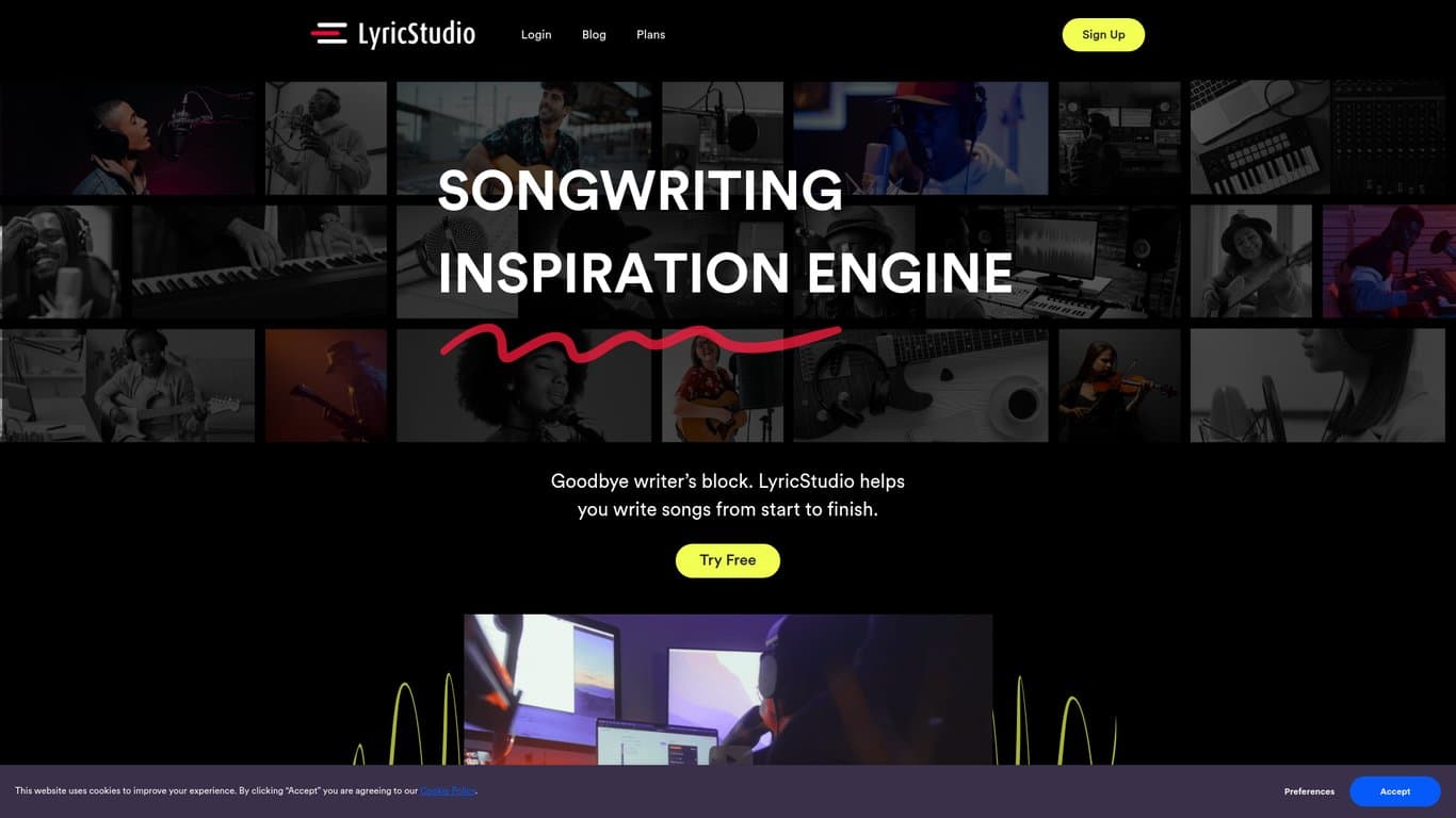 Lyric Studio screenshot