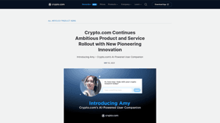 Thumbnail image for Amy by Crypto.com