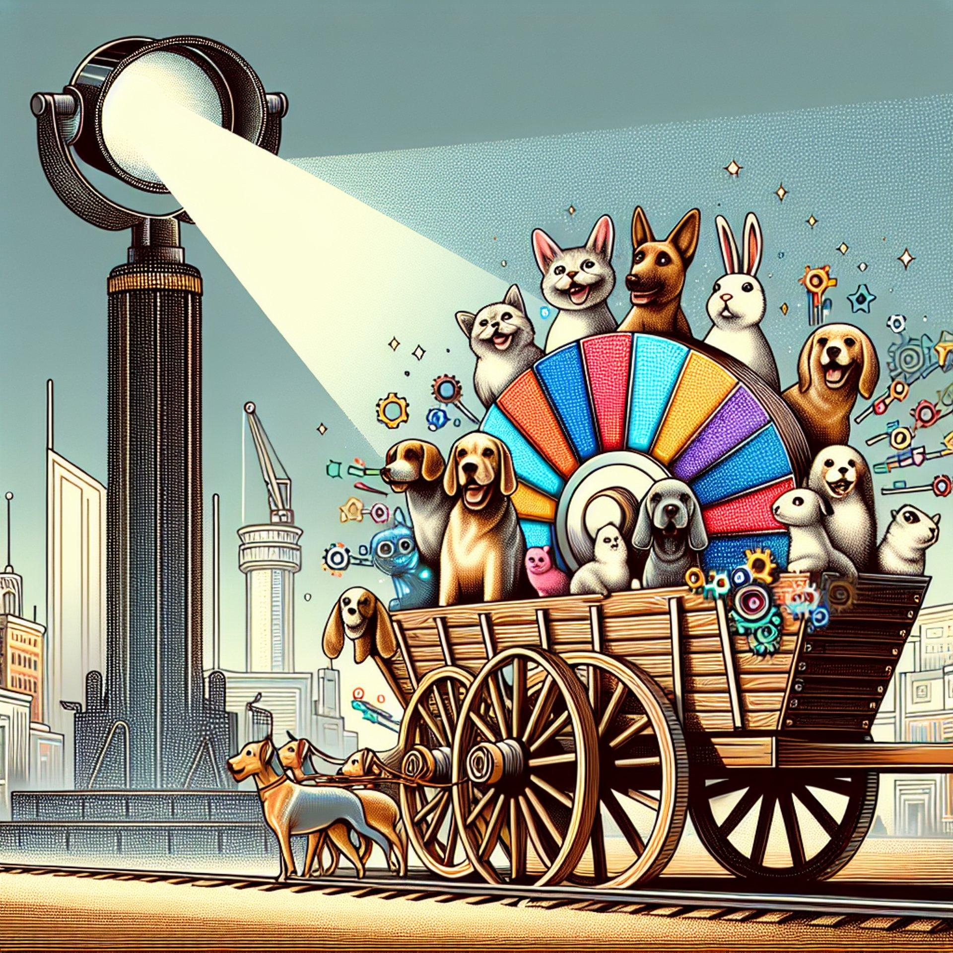 Banner for China's AI-Generated Pet Dramas Wagon Wheel to Fame!