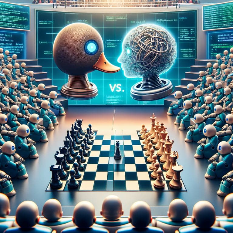 Banner for The Great AI Showdown: Duck.ai vs. Perplexity - Who Wins?